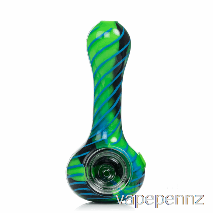 Eyce ORAFLEX Spiral Silicone Spoon Planet (Black / Blue / Green / Lime Green) VAPE NZ